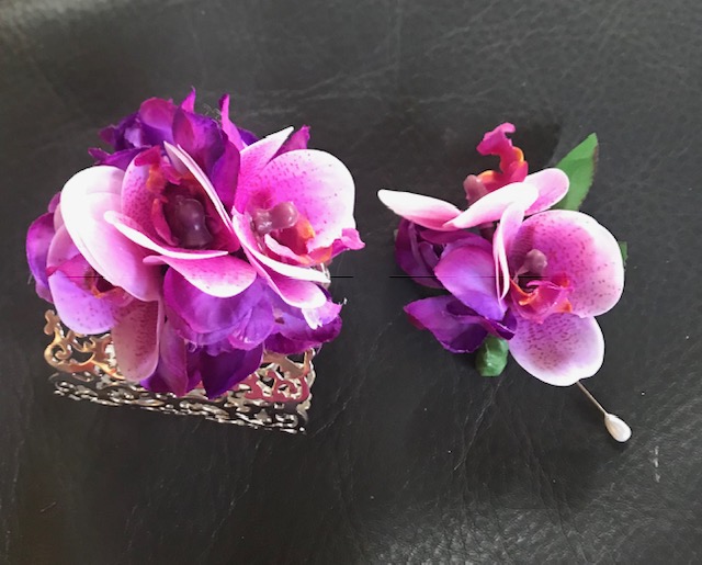 Wrist Corsage with Buttonhole